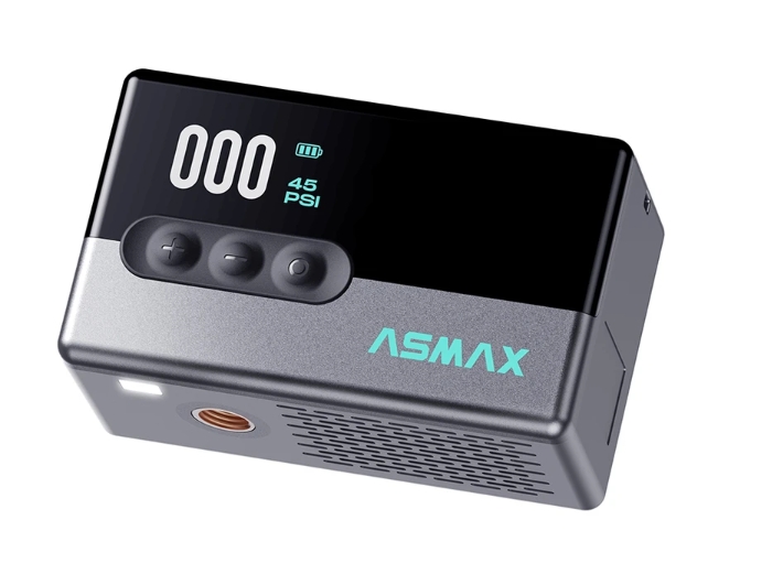 MINI GONFLEUR & COMPRESSEUR POMPE PORTABLE DIGITAL SANS FIL ASMAX T30