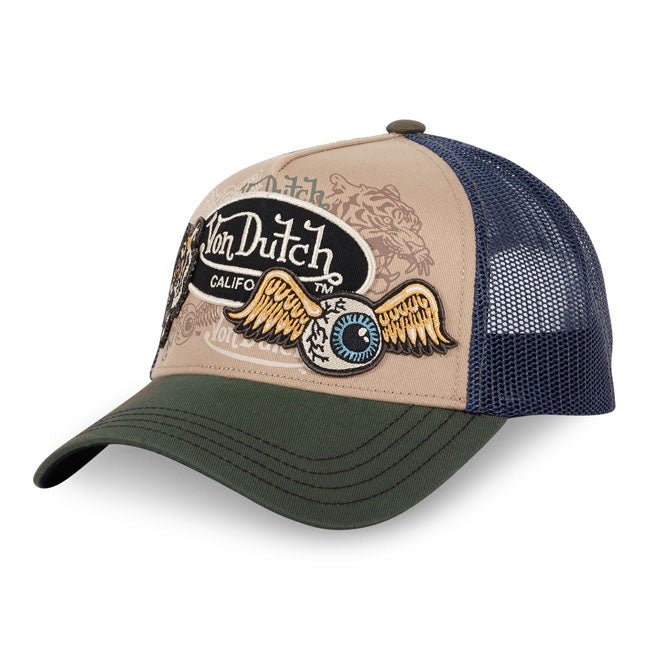 riders34magasinsiteshopventeequipementmotomotardpascherpromocasquettevondutchkustomkulturevd1ctpatches07tigrekustomkultureoeilkakibleubeigefiletsnapbackreglablebrodevintagebiker5