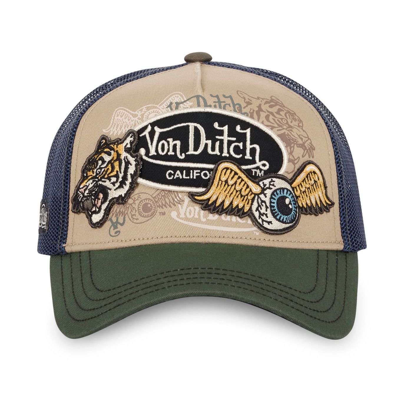 riders34magasinsiteshopventeequipementmotomotardpascherpromocasquettevondutchkustomkulturevd1ctpatches07tigrekustomkultureoeilkakibleubeigefiletsnapbackreglablebrodevintagebiker4