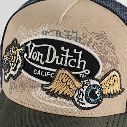 riders34magasinsiteshopventeequipementmotomotardpascherpromocasquettevondutchkustomkulturevd1ctpatches07tigrekustomkultureoeilkakibleubeigefiletsnapbackreglablebrodevintagebiker1