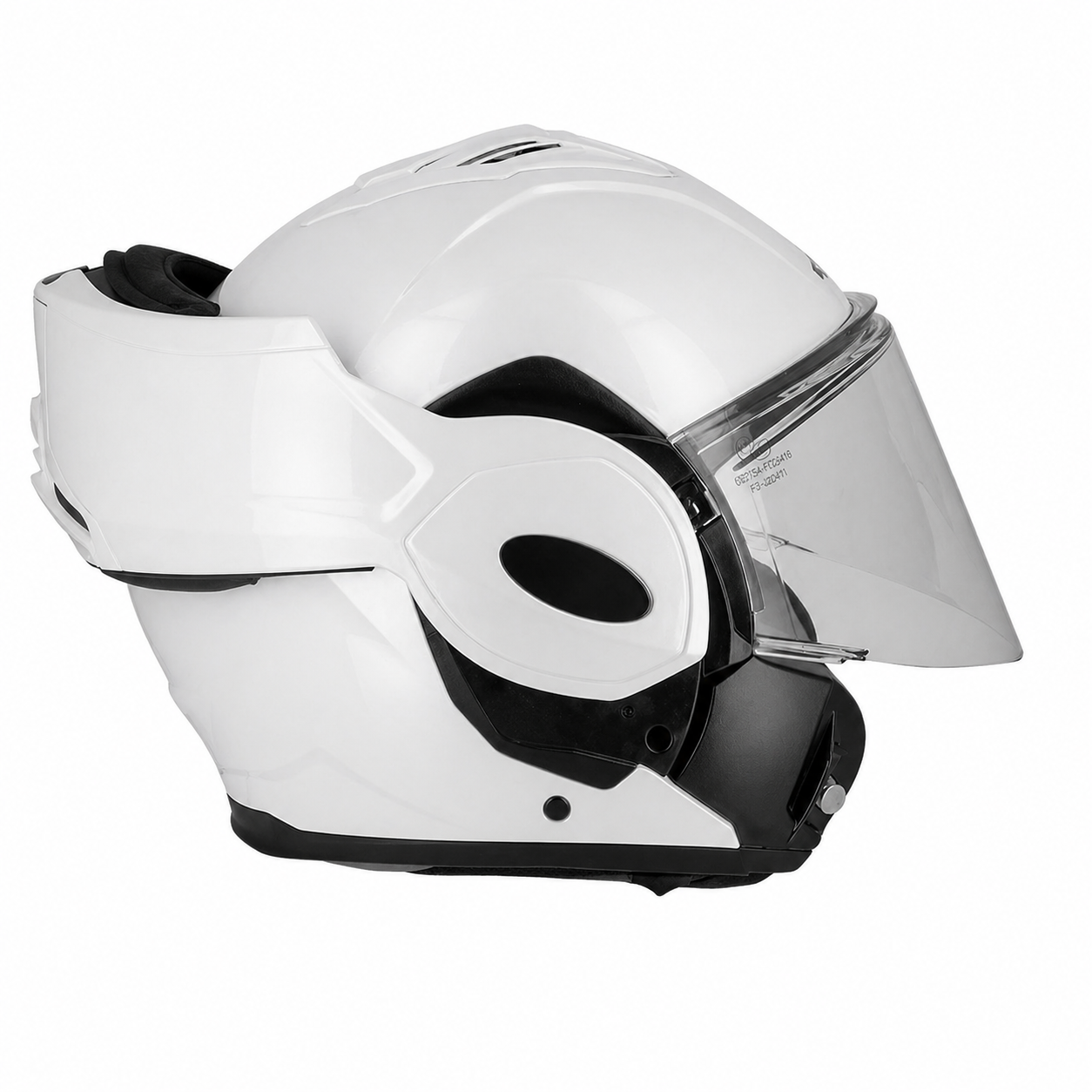 CASQUE EIGHT FLIPTECH BLANC NACRE