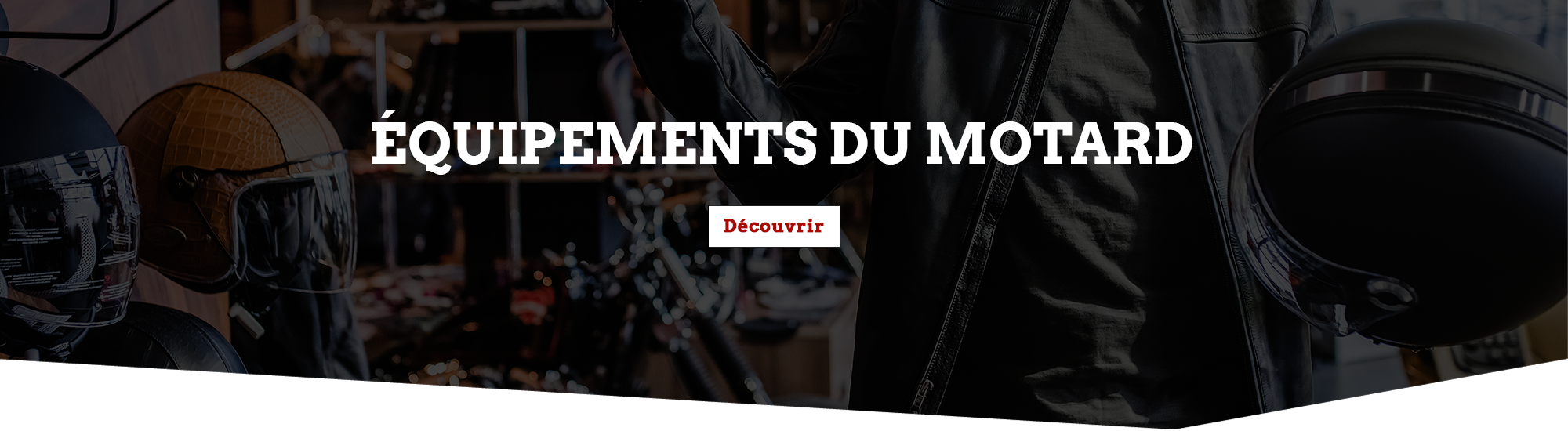 equipements du motard