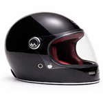 casquehelmetintegralmarkofullmoonneoretrovintageblacknoirrougeredcuirriders34shopmagasinmotomotardequipementheraultoccitaniepromo4