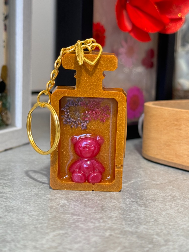 Porte-clés parfum nounours 3