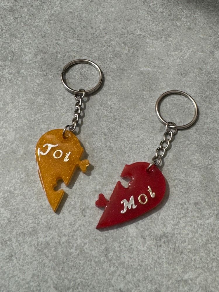 Porte-clés toi + moi 1 a
