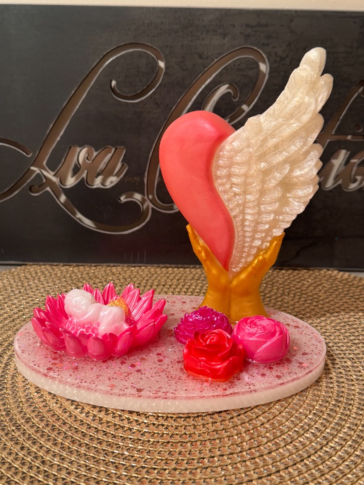 Bébé ange rose 1a