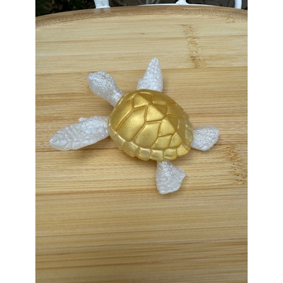 tortue blanche et dore 1 b