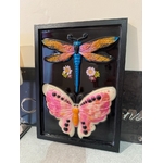 tableau libellule papillion 2