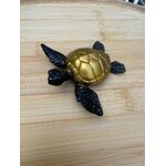 tortue noir et dore 1 b