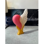 coeur aile sur mains rose 3