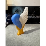 coeur aile sur main bleu 3