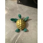 tortue vert et doré 1 b