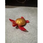 tortue rouge et doré 1 a