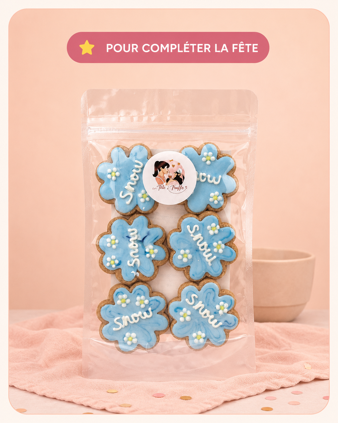 Biscuits personnalisés pour chien
