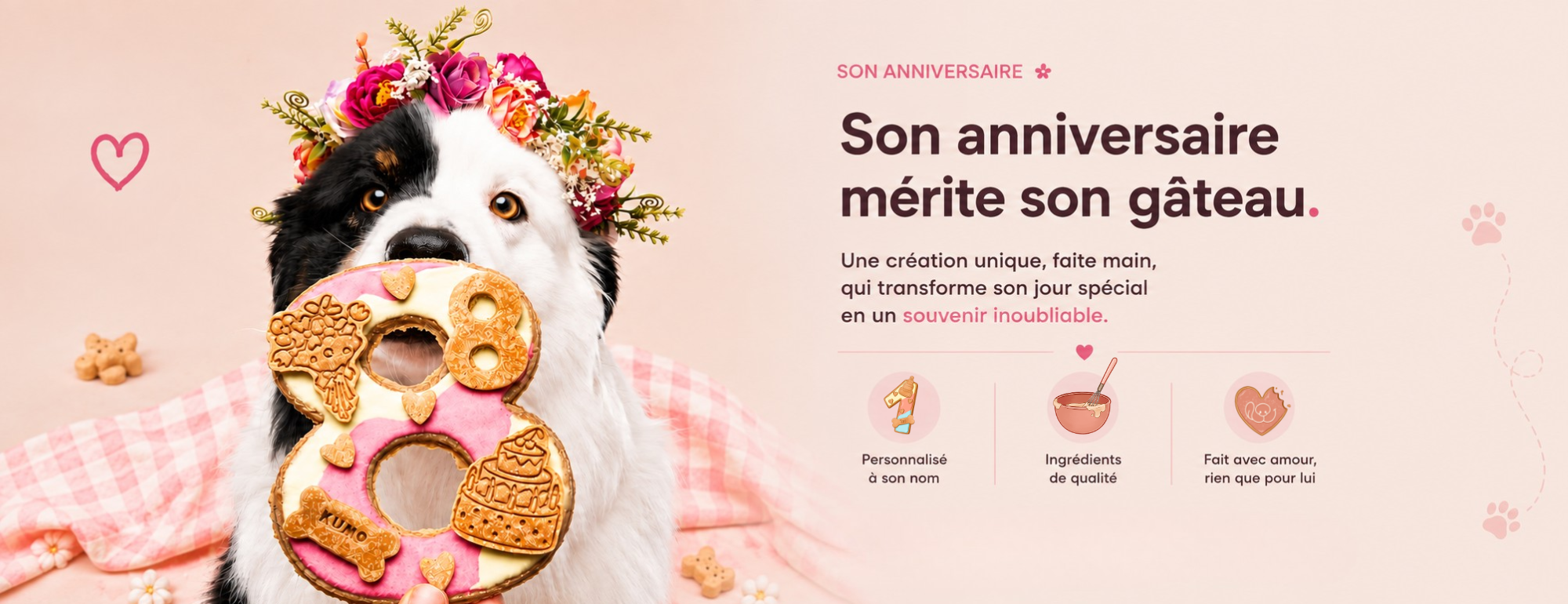 Anniversaire pour chien - En Tête à Truffe