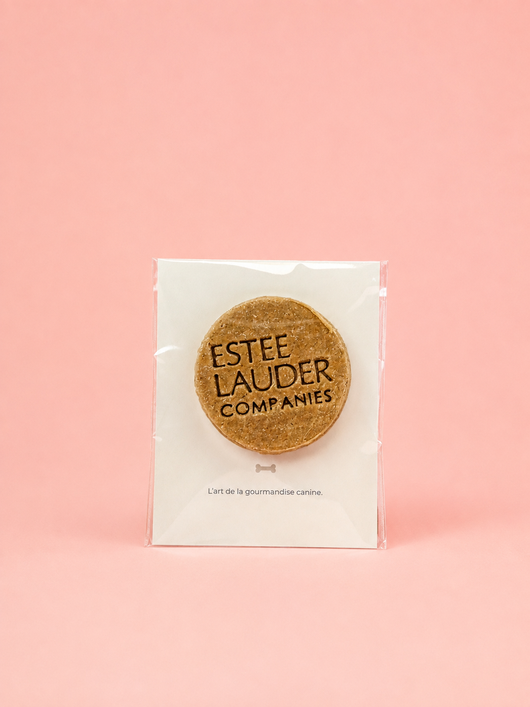 Biscuits avec logo pour chien en packaging marque blanche