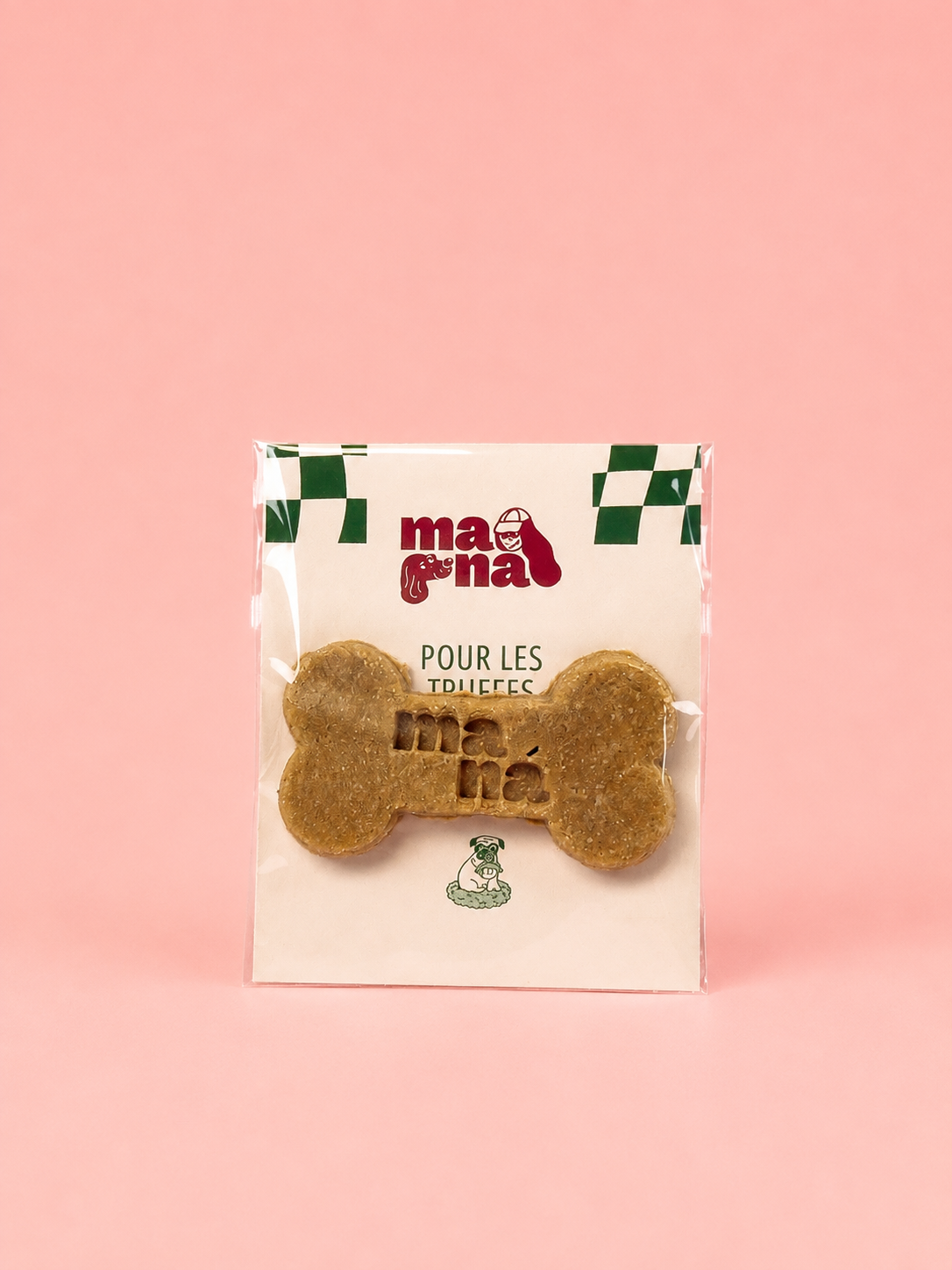 Biscuits pour chien avec logo et packaging sur mesure à l'image de l'entreprise