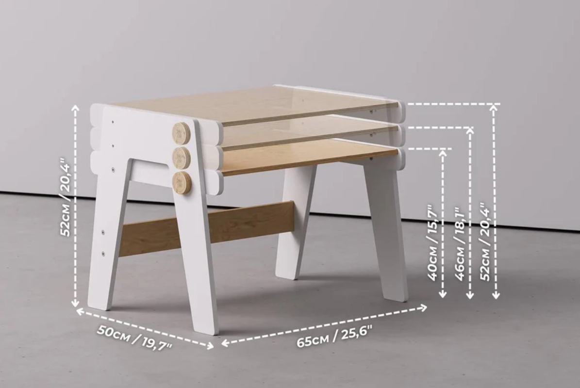 bureau-et-chaise-evolutive-blanc-jura-prestige-dimensions