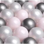 composition-balles-piscine-rose-clair-argent-perle