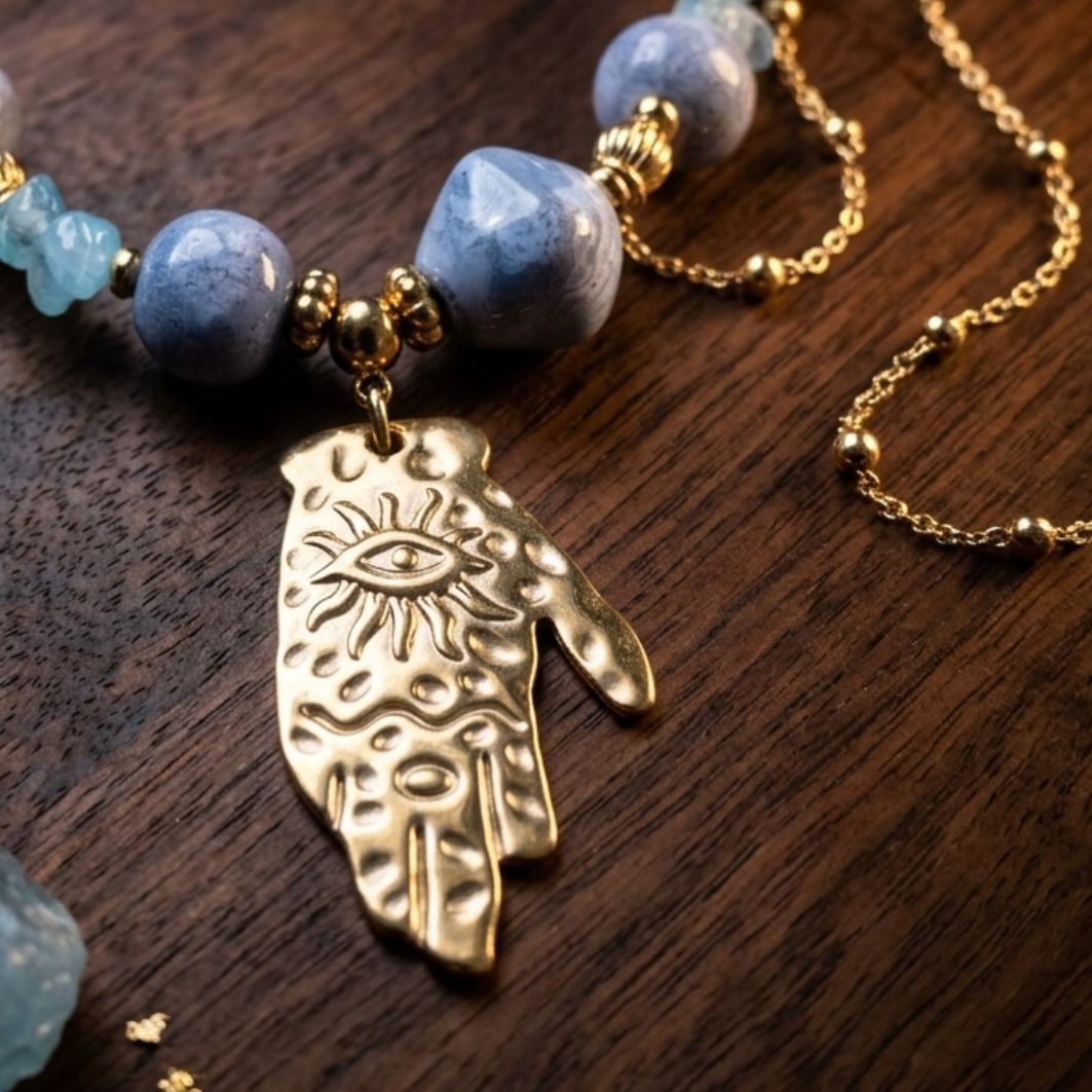 collier bénédistion du ciel détails