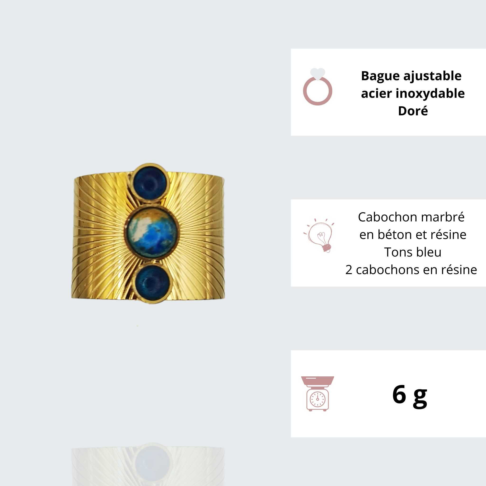 Bague Moé cracatéristiques