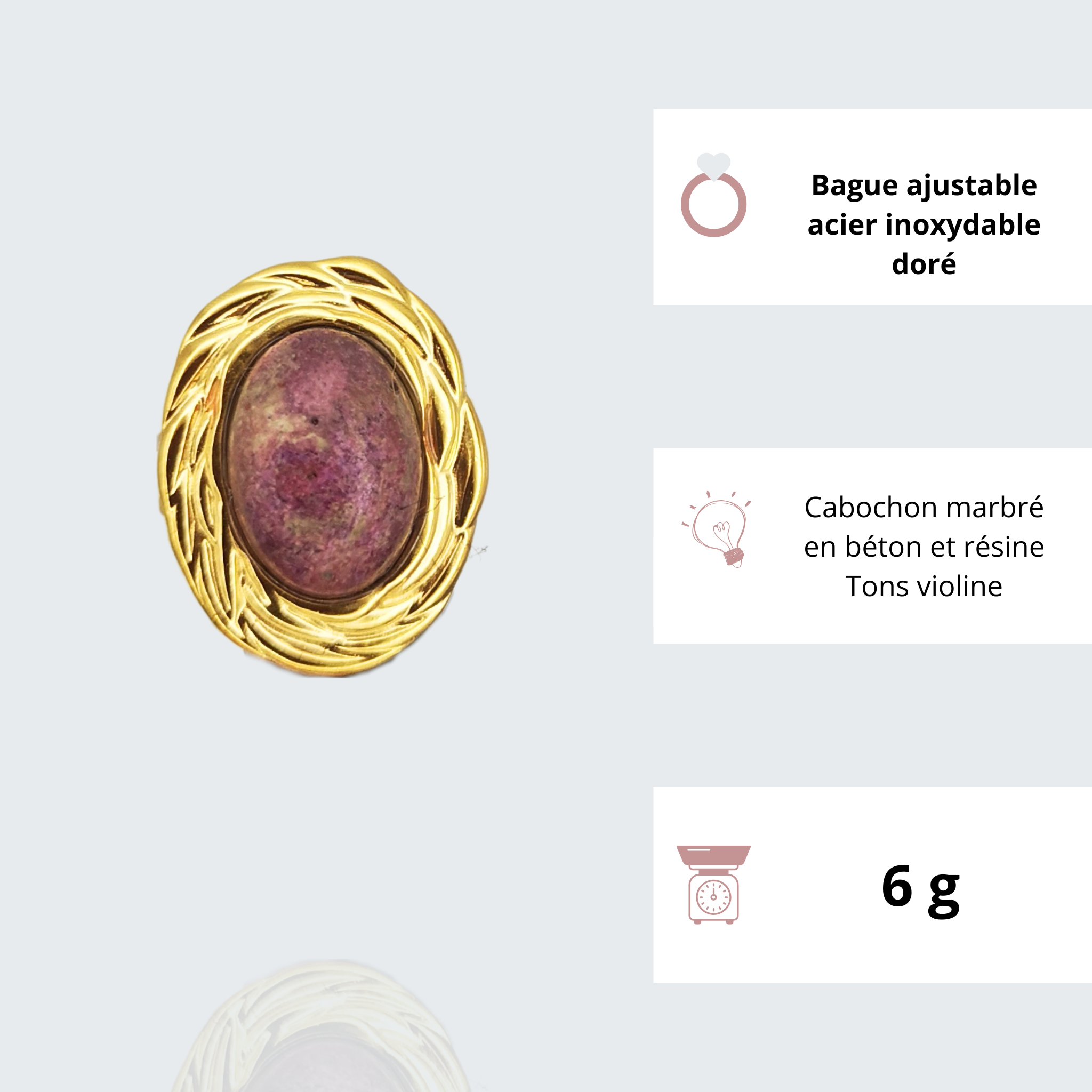 Bague Pénélope caractéristiques