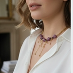 Collier Alya porté