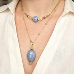collier tamara et Adalie portés