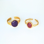 Bague Lina et bague dorothée