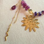 détails soleil collier soleil