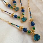 colliers imhotep nuances pendentifs