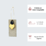 Boucles doreilles Kenza caractéristiques