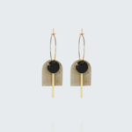 Boucles d'oreilles Térésa en béton