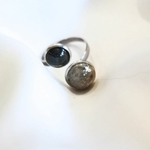 bague gravity argent détails