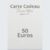 carte cadeau 50 euros calarossa bijoux béton