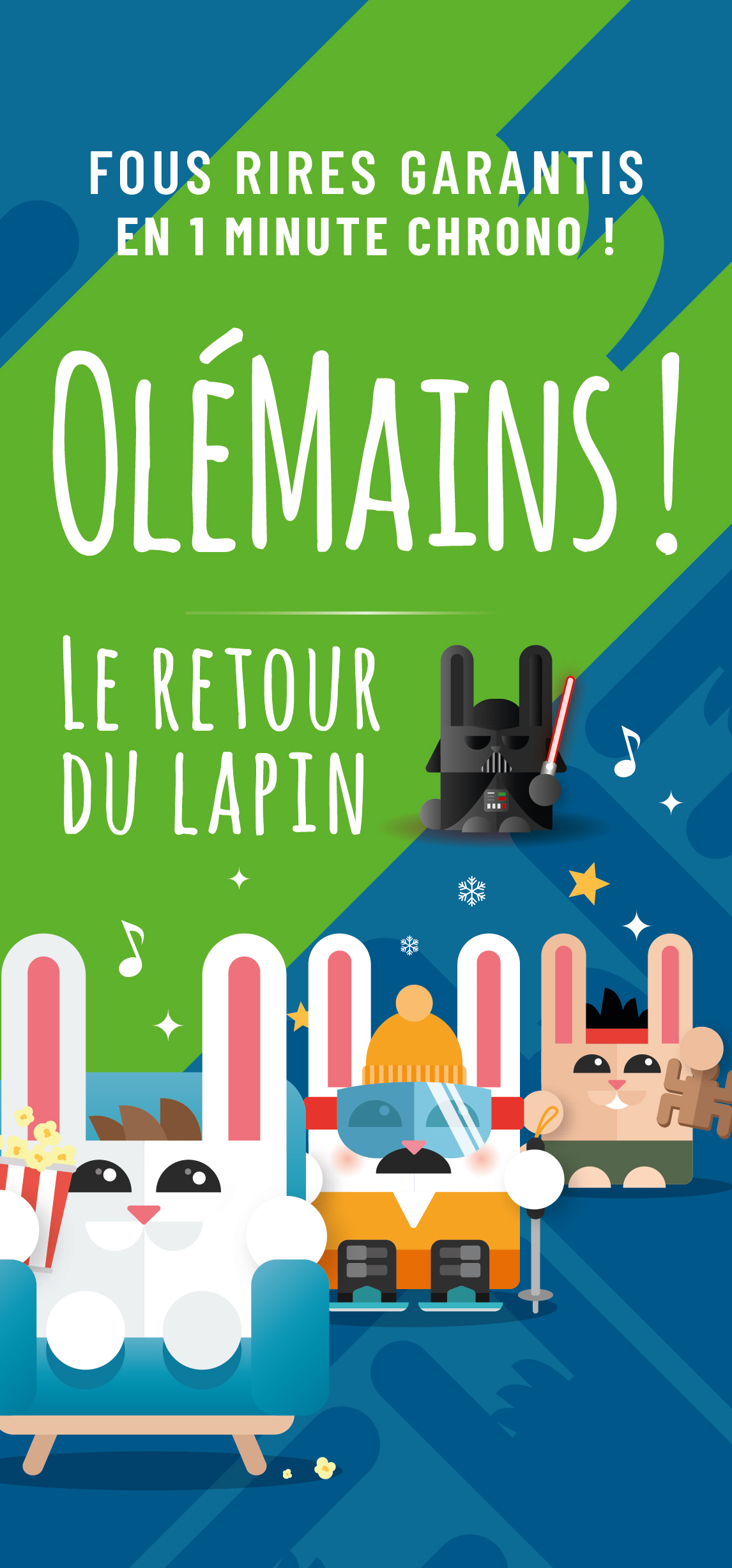 OLEMAINS ! LE RETOUR DU LAPIN