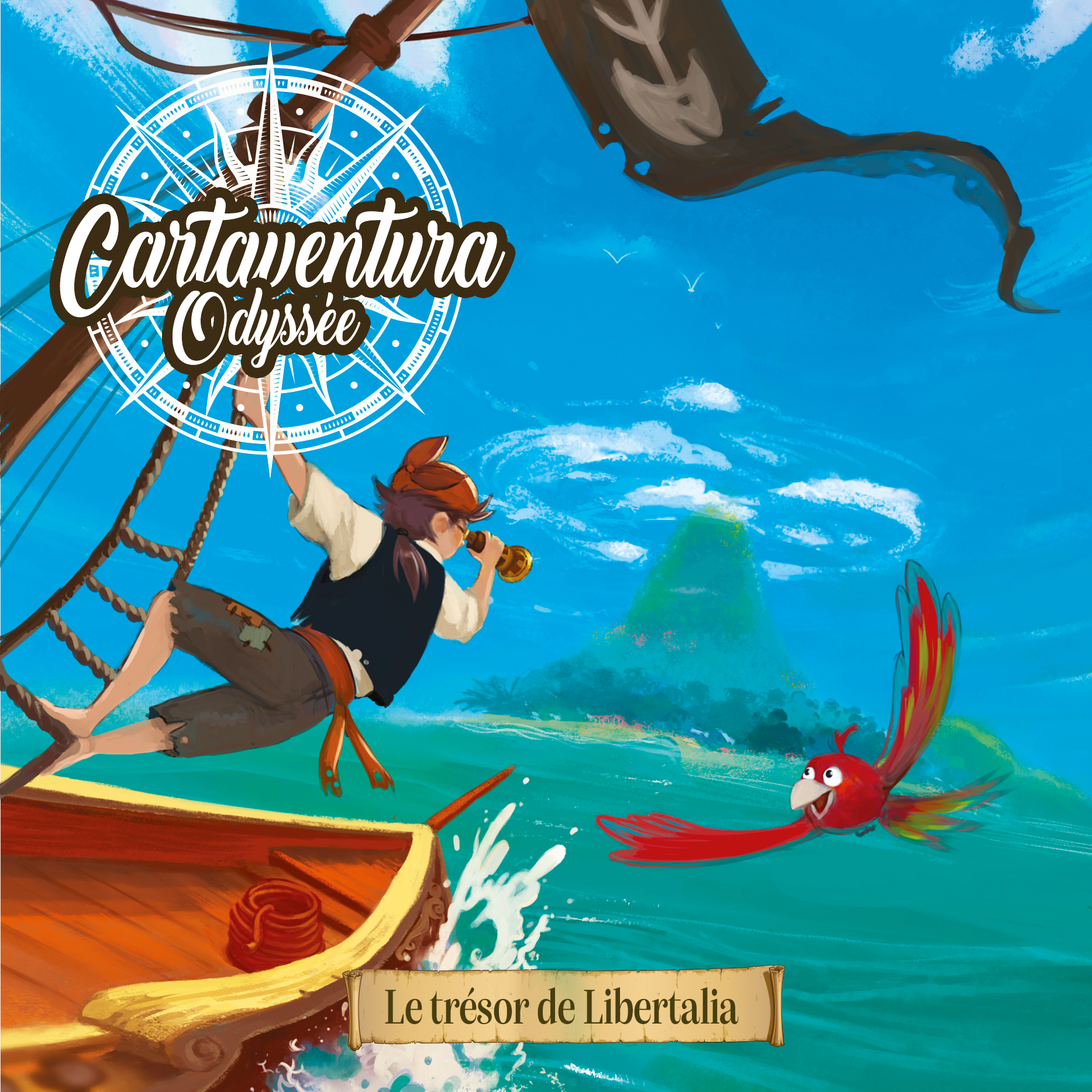 CARTAVENTURA ODYSSEE LE TRESOR DE LIBERTALIA