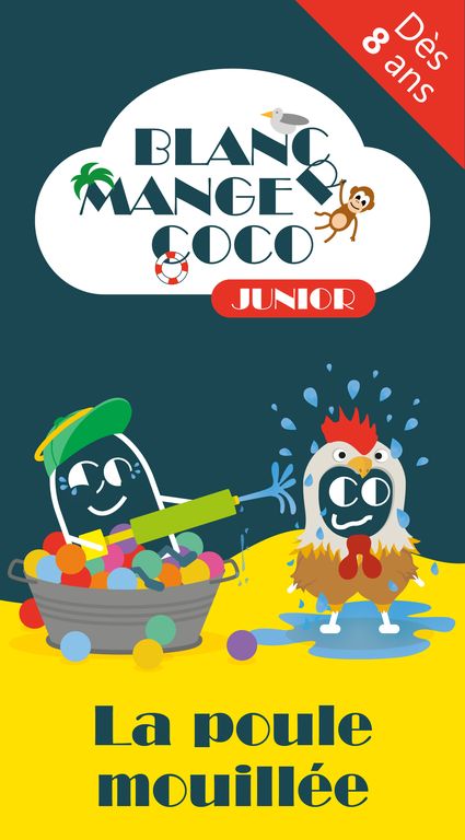 BLANC MANGER COCO JUNIOR : LA POULE MOUILLEE