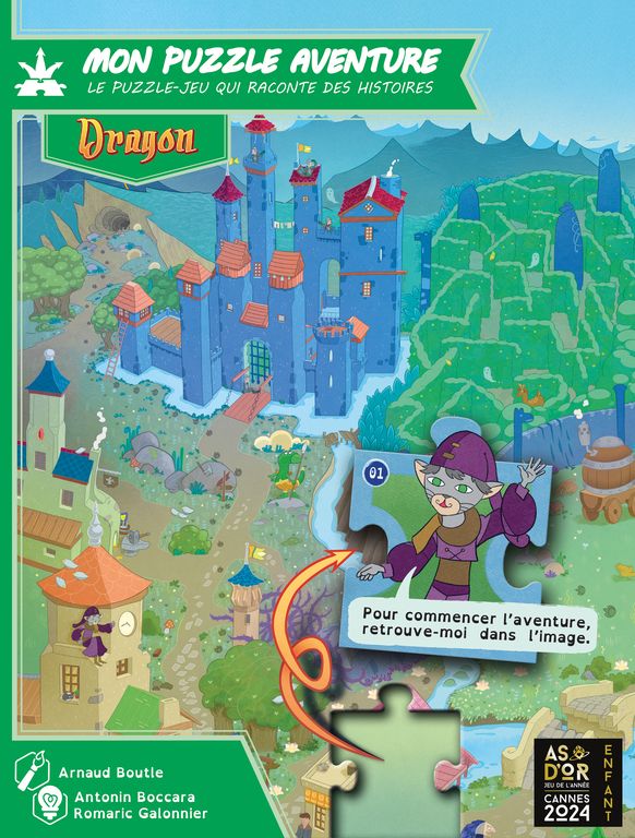 MON PUZZLE AVENTURE : DRAGON