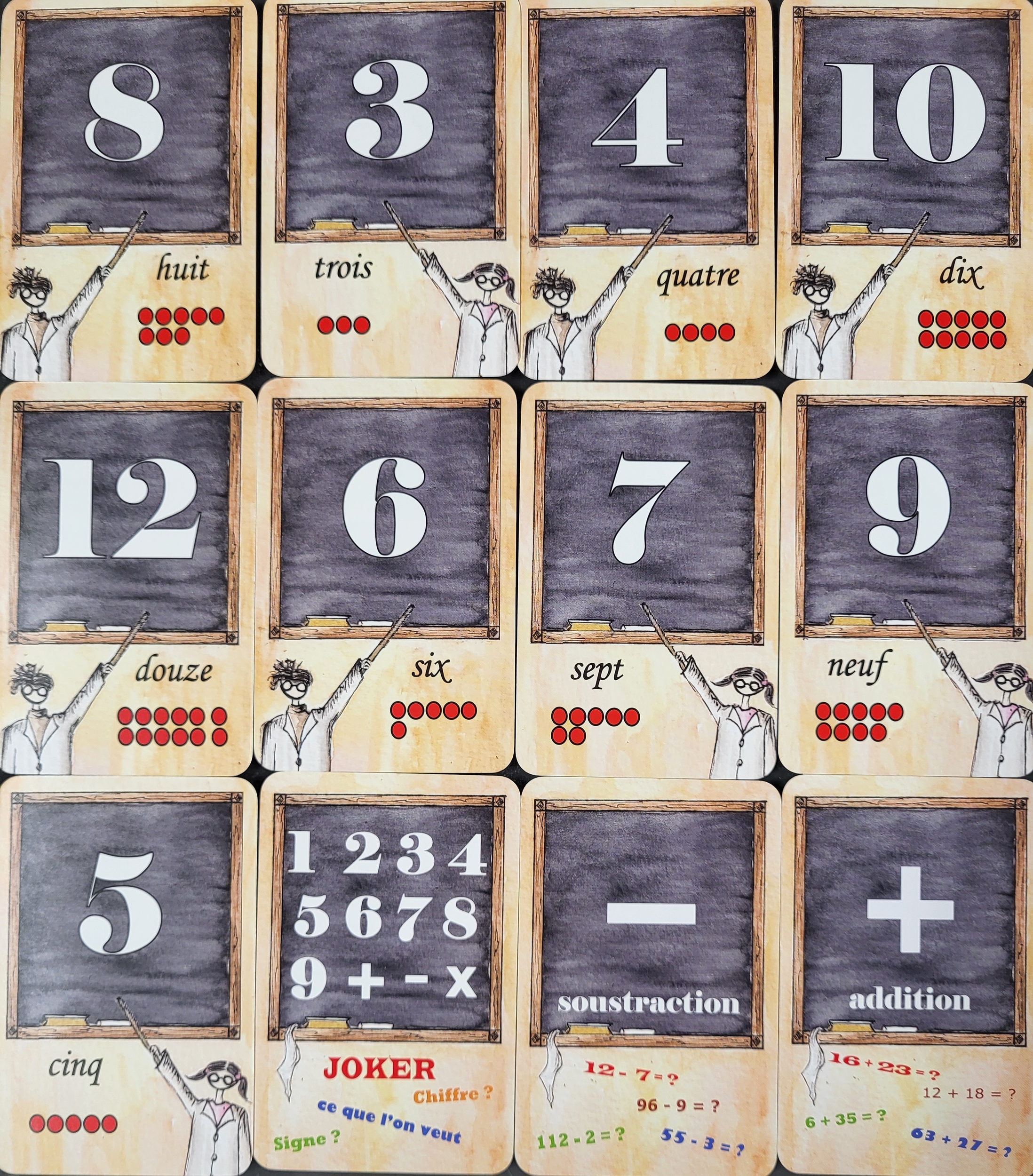Face carte Math et Matick