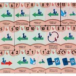Face jeu de carte rouge