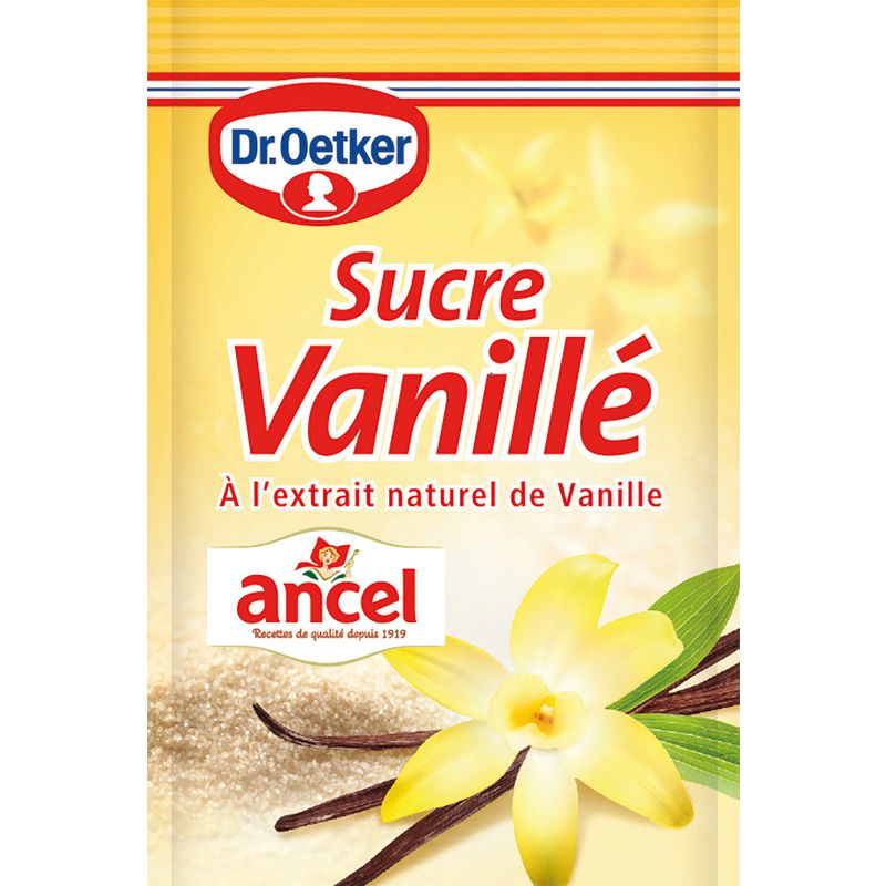ANCEL - SUCRE VANILLE 8 sachets de 10g