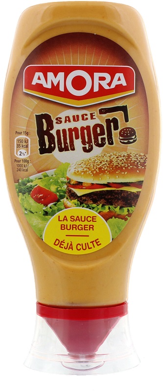 AMORA - SAUCE BURGER Flacon de 448g
