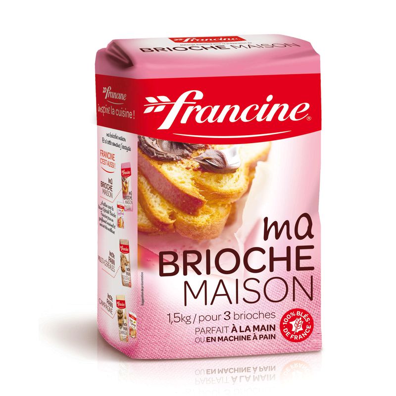 FRANCINE - FARINE MA BRIOCHE MAISON Paquet de 1.5 kg