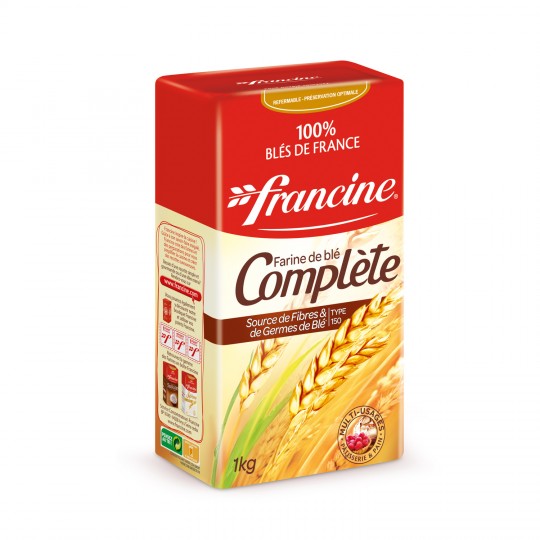 FRANCINE - FARINE DE BLE COMPLETE 1kg