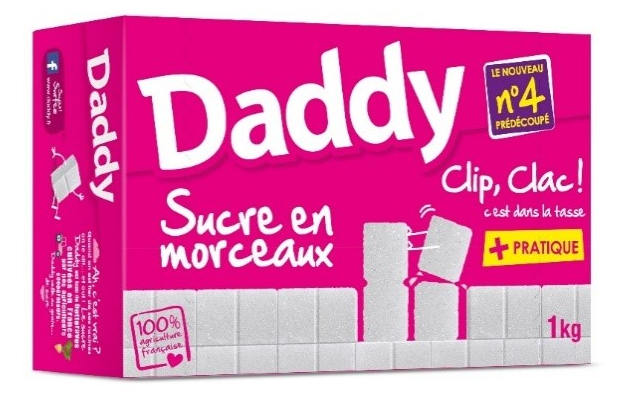 DADDY - SUCRE EN MORCEAUX N° 4 - 1 kg