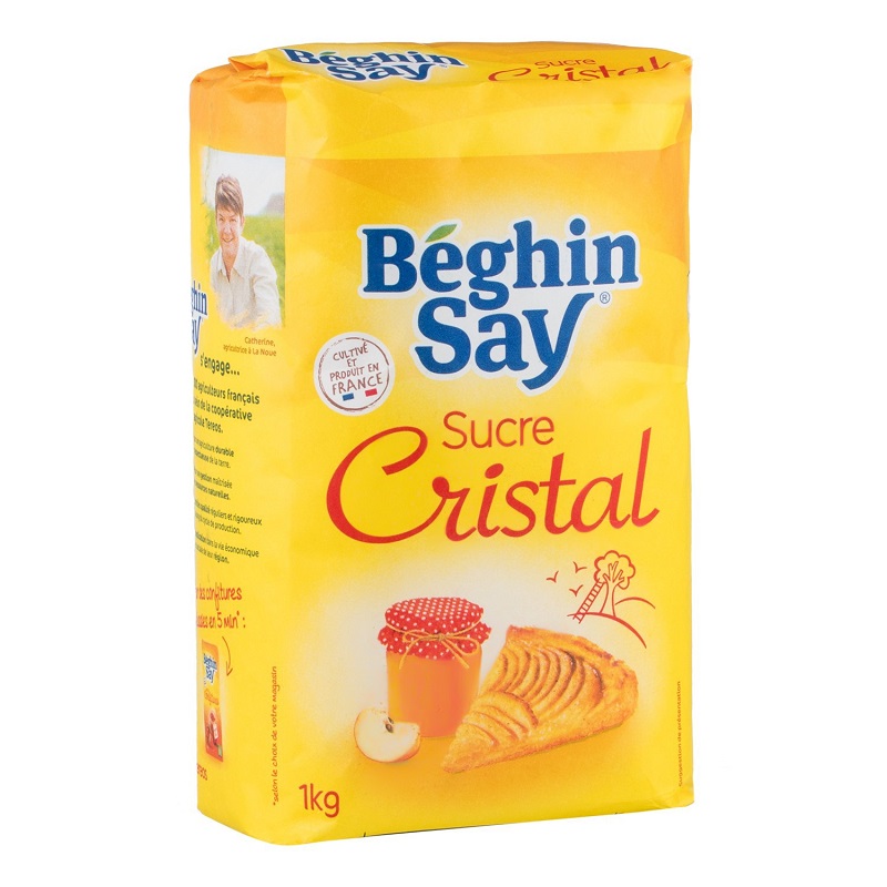 BEGHIN SAY - SUCRE CRISTAL EN POUDRE Paquet de 1kg