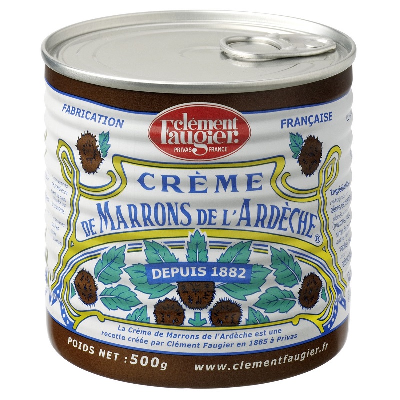CLEMENT FAUGIER - CREME DE MARRONS DE L\'ARDECHE Boite de 500g