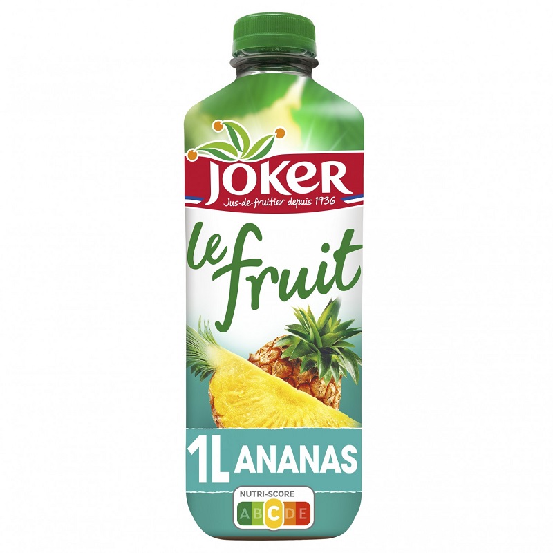 JOKER - JUS D\'ANANAS LE FRUIT Bouteille de 1L
