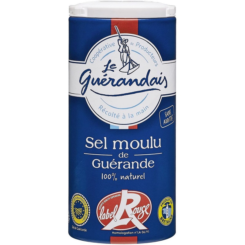 LE GUERANDAIS - SEL MARIN MOULU DE GUERANDE Boite de 250g